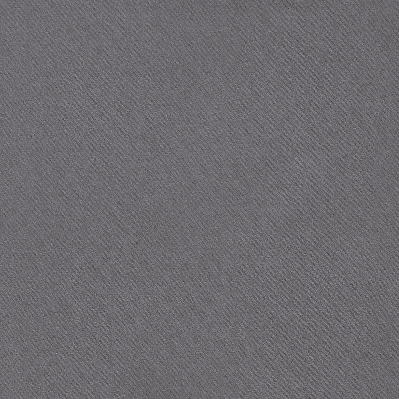 Schumacher Blake Polished Cotton Graphite Fabric Sample 69575