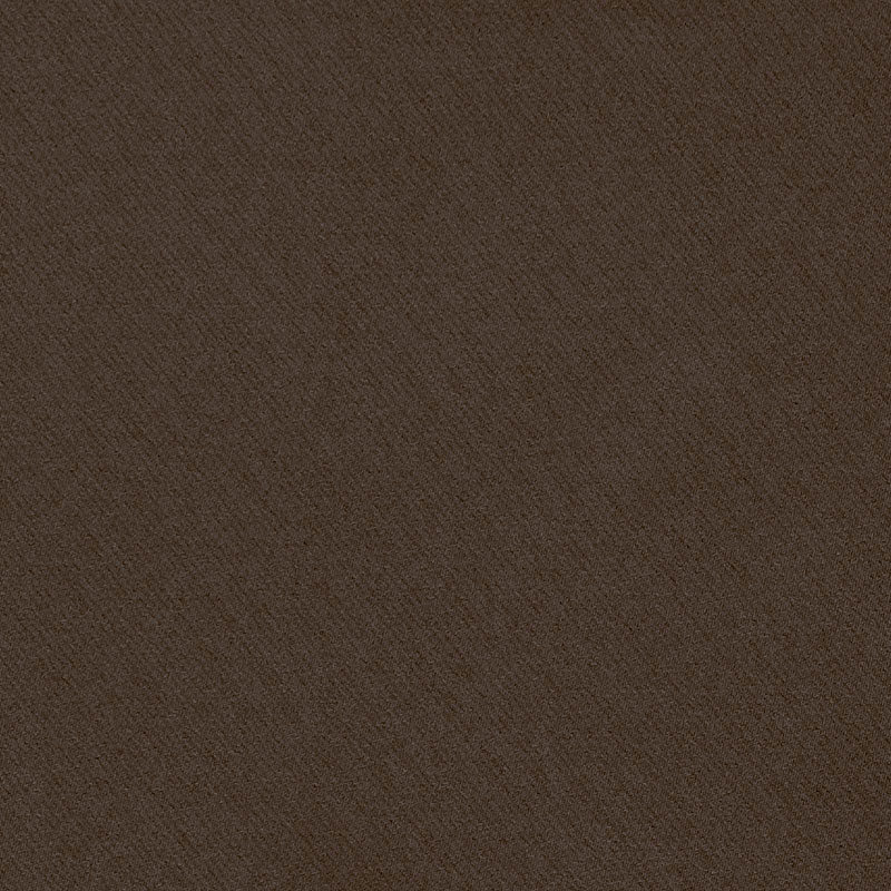 Schumacher Blake Polished Cotton Dark Chocolate Fabric Sample 69577