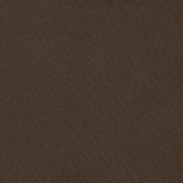 Schumacher Blake Polished Cotton Dark Chocolate Fabric Sample 69577