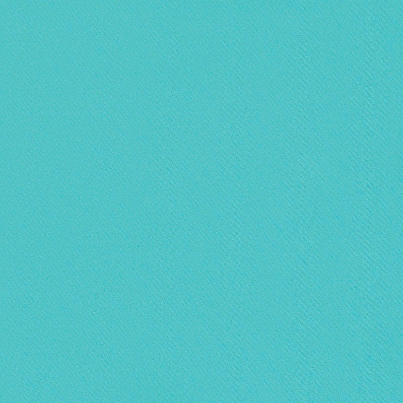 Schumacher Blake Polished Cotton Turquoise Fabric 69596