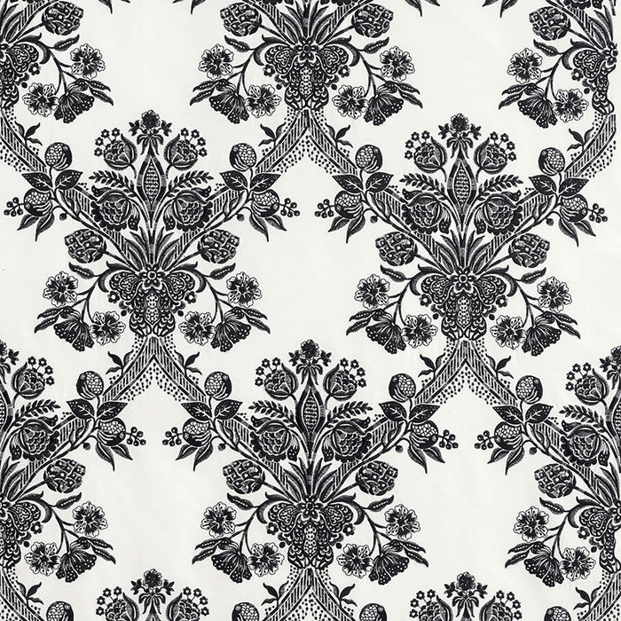 Schumacher Carolina Ebony Fabric 69711