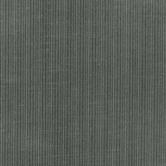 Schumacher Antique Strie Velvet Asphalt Fabric Sample 69749