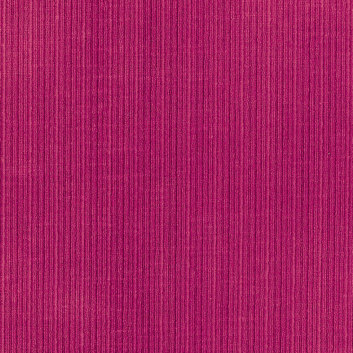 Schumacher Antique Strie Velvet Fuchsia Fabric Sample 69757