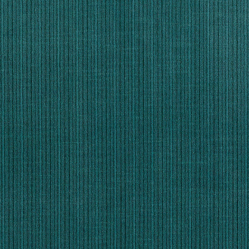 Schumacher Antique Strie Velvet Peacock Fabric 69766