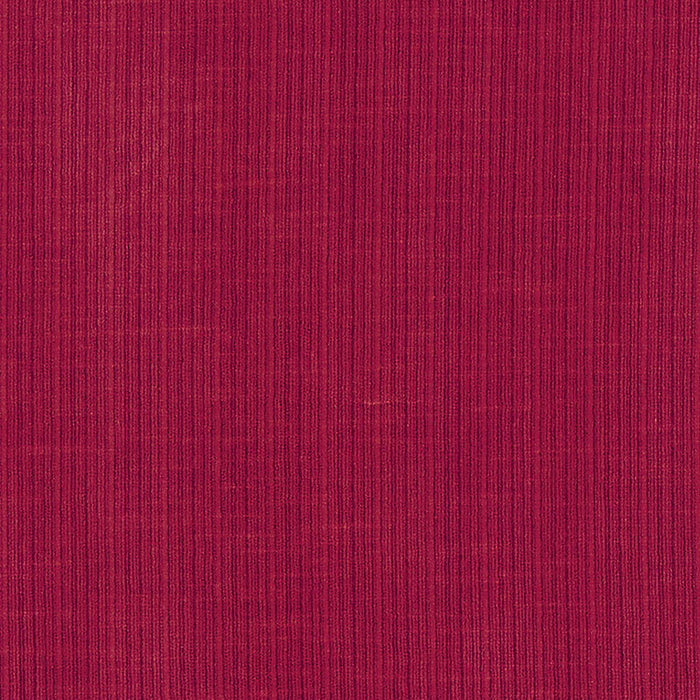 Schumacher Antique Strie Velvet Crimson Fabric Sample 69770