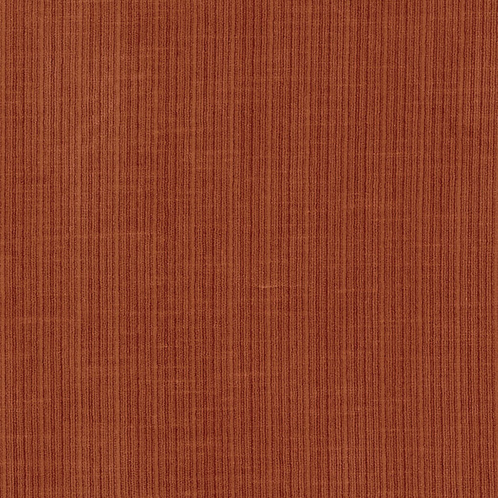 Schumacher Antique Strie Velvet Russet Fabric Sample 69772