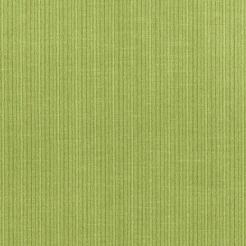 Schumacher Antique Strie Velvet Lime Fabric Sample 69776