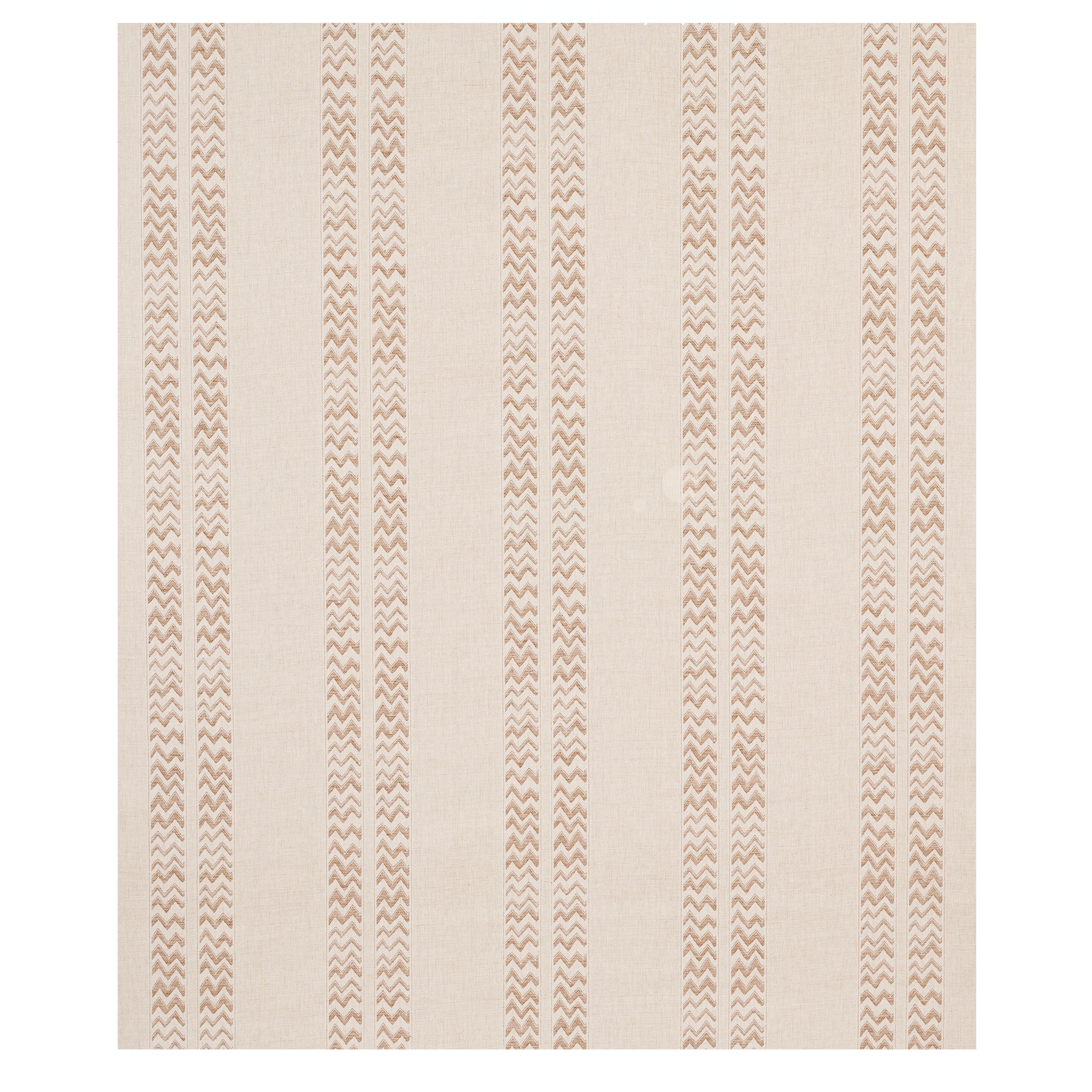 Schumacher Kudu Stripe Sand Fabric 69972