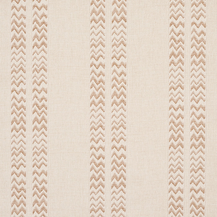 Schumacher Kudu Stripe Sand Fabric 69972