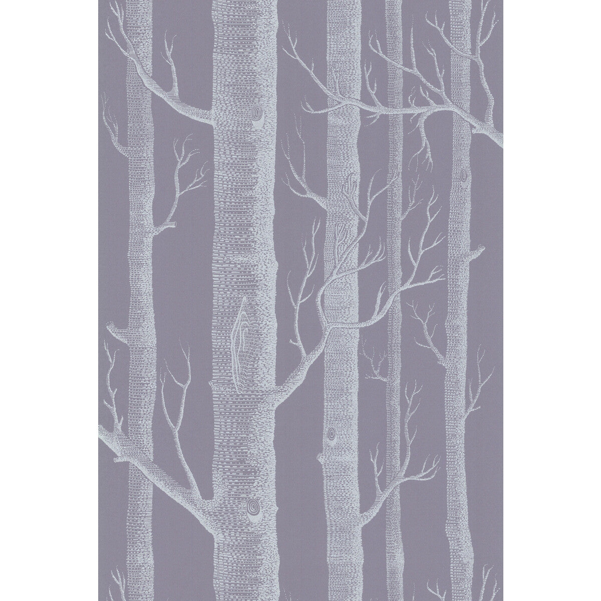 Cole & Son Woods Ivory/Lilac Wallpaper Sample 69/12151.CS.0