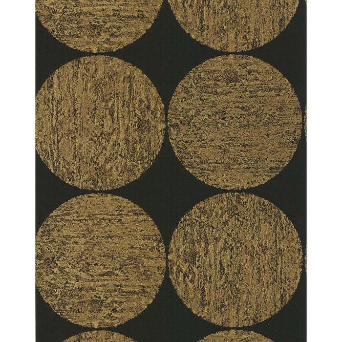 Cole & Son Luna Gold/Onyx Wallpaper Sample 69/5119.CS.0