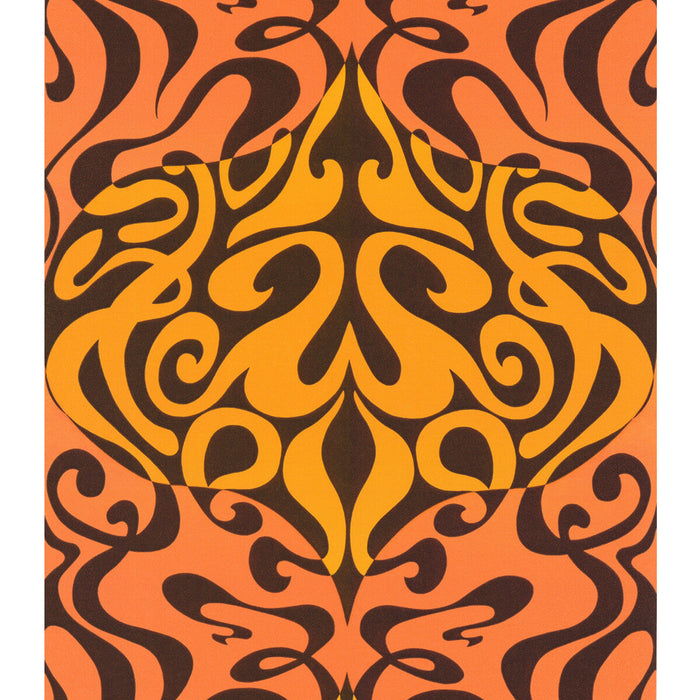 Cole & Son Woodstock Orange Wallpaper Sample 69/7126.CS.0