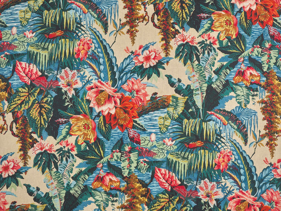 Pierre Frey Amour Des Tropiques Jungle Fabric F3757002