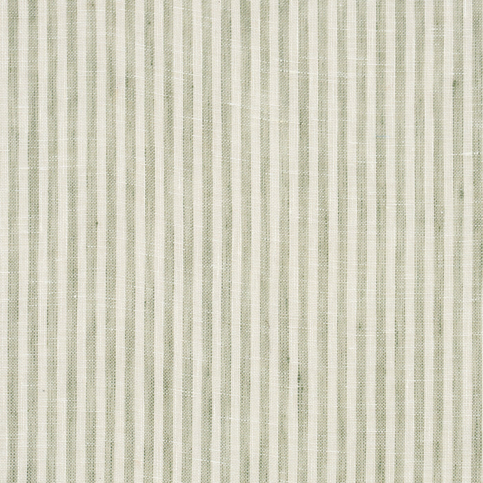 Schumacher Tori Stripe Sheer Sage Fabric 70069