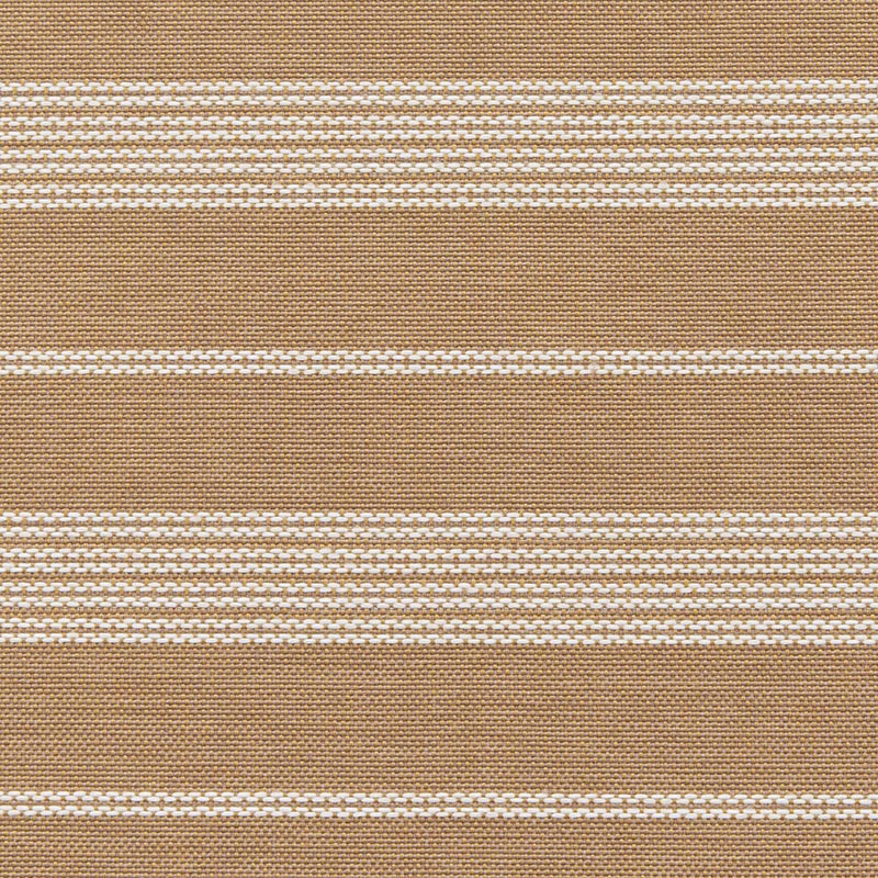 Holly Hunt Great Outdoors Bungalow Ticking Ginger Fabric Sample 701/06