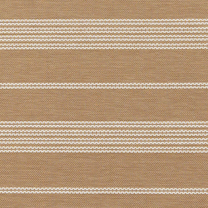 Holly Hunt Great Outdoors Bungalow Ticking Ginger Fabric Sample 701/06