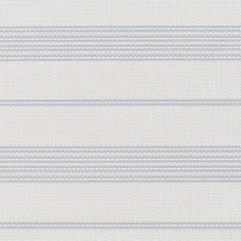 Holly Hunt Great Outdoors Bungalow Ticking Ice Water Fabric Sample 701/07