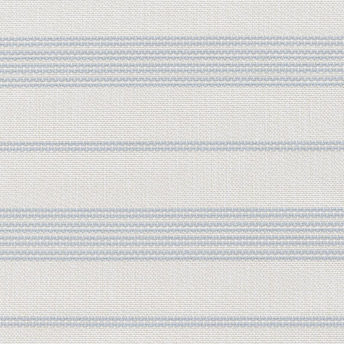 Holly Hunt Great Outdoors Bungalow Ticking Ice Water Fabric Sample 701/07