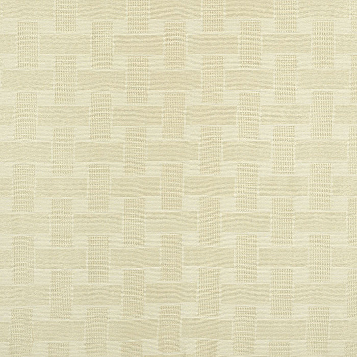 Schumacher Basketweave Sheer Oyster Fabric 70100