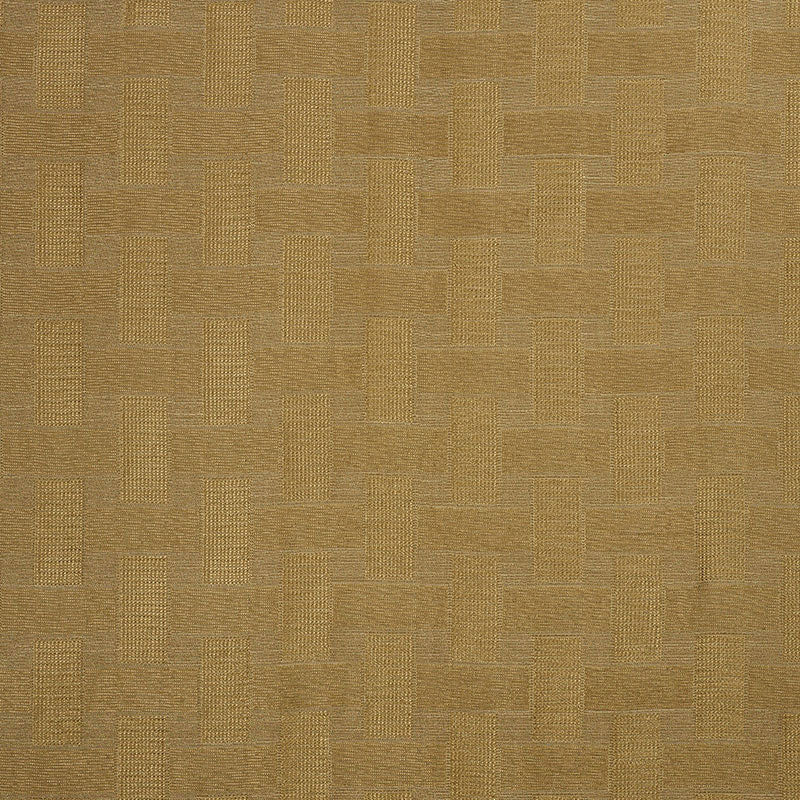 Schumacher Basketweave Sheer Bronze Fabric 70102