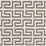 Schumacher A Maze Embroidery Black On Ivory Fabric 70230