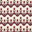 Schumacher Tulip Flamestitch Embroidery Jewel Fabric 70270