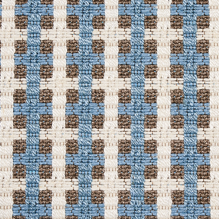 Schumacher Crosstown Sky Fabric Sample 70390