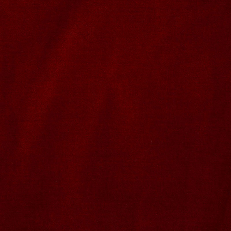 Schumacher Venetian Silk Velvet Ruby Fabric Sample 70446