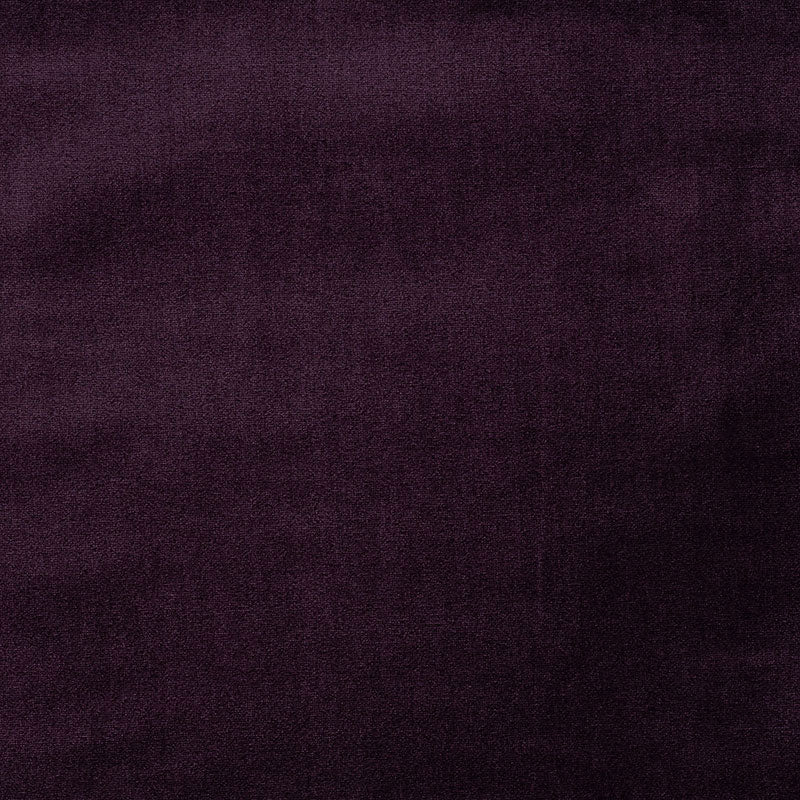 Schumacher Venetian Silk Velvet Aubergine Fabric Sample 70448