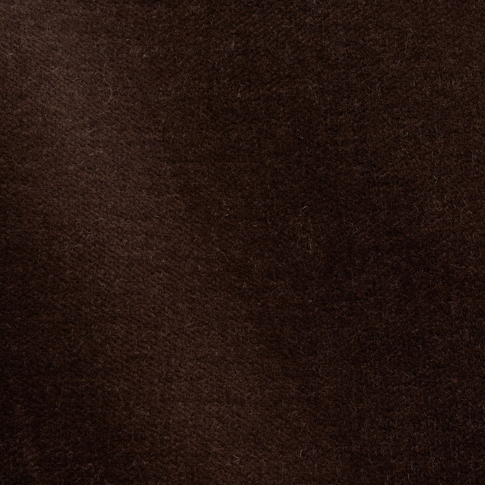 Schumacher Rocky Performance Velvet Espresso Fabric 70466