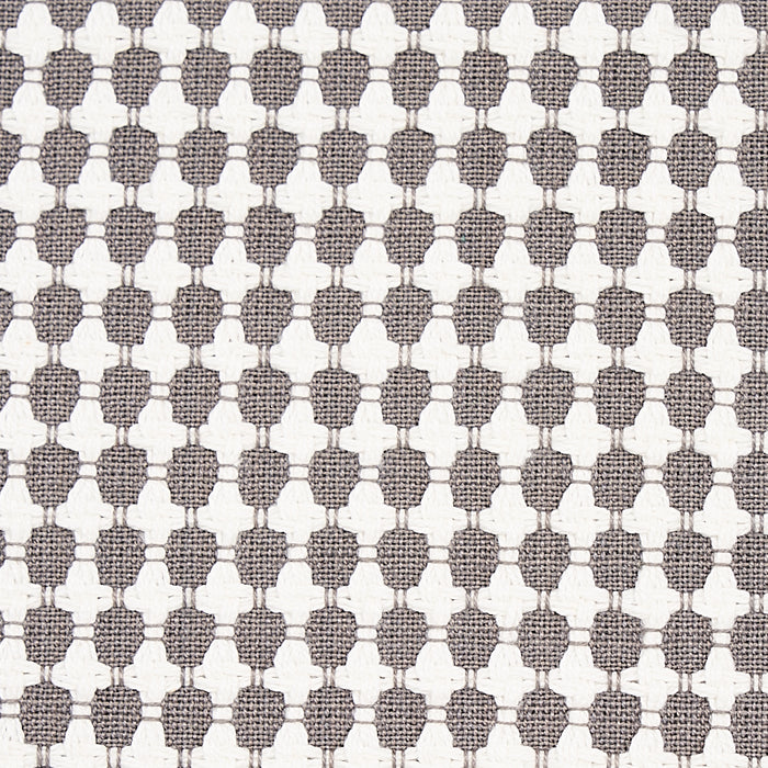 Schumacher Zipster Grey Fabric Sample 70527