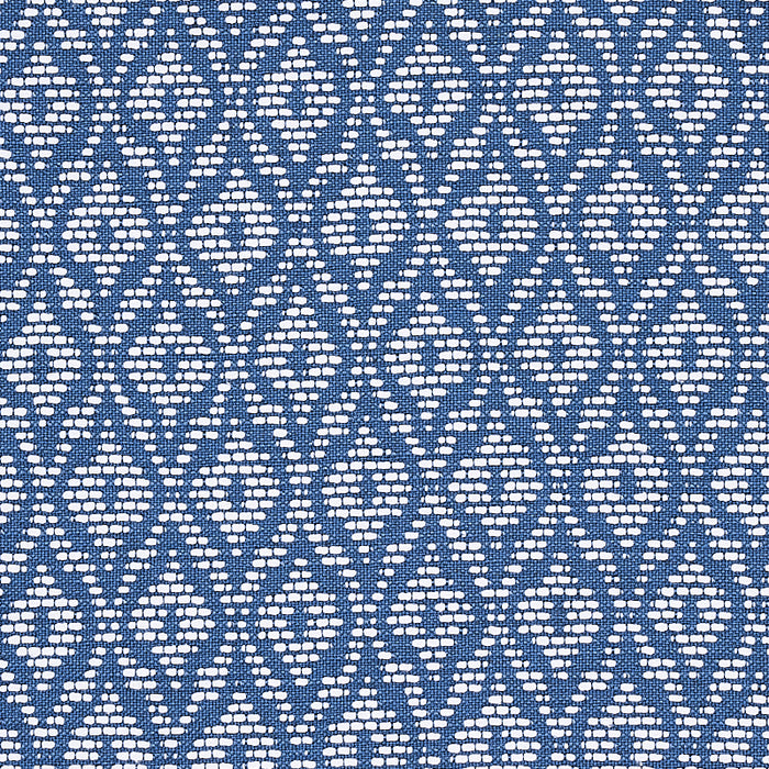 Schumacher Red Hook Blue Fabric Sample 70553