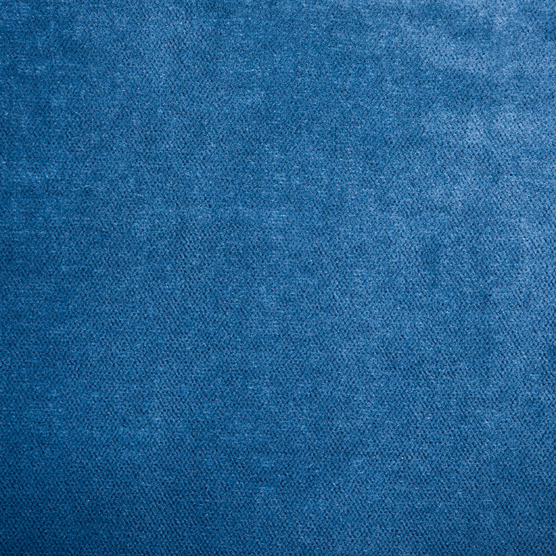 Schumacher Rocky Performance Velvet Steel Blue Fabric 70571