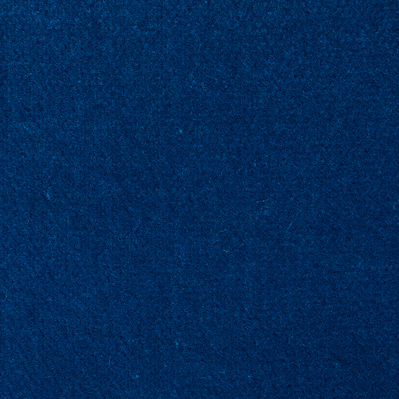 Schumacher Rocky Performance Velvet Deep Sapphire Blue Fabric 70572