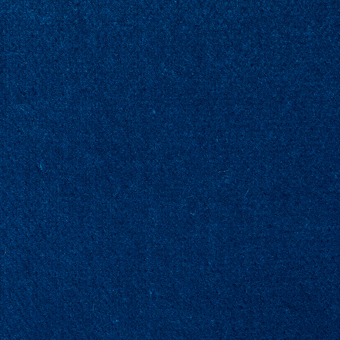 Schumacher Rocky Performance Velvet Deep Sapphire Blue Fabric Sample 70572