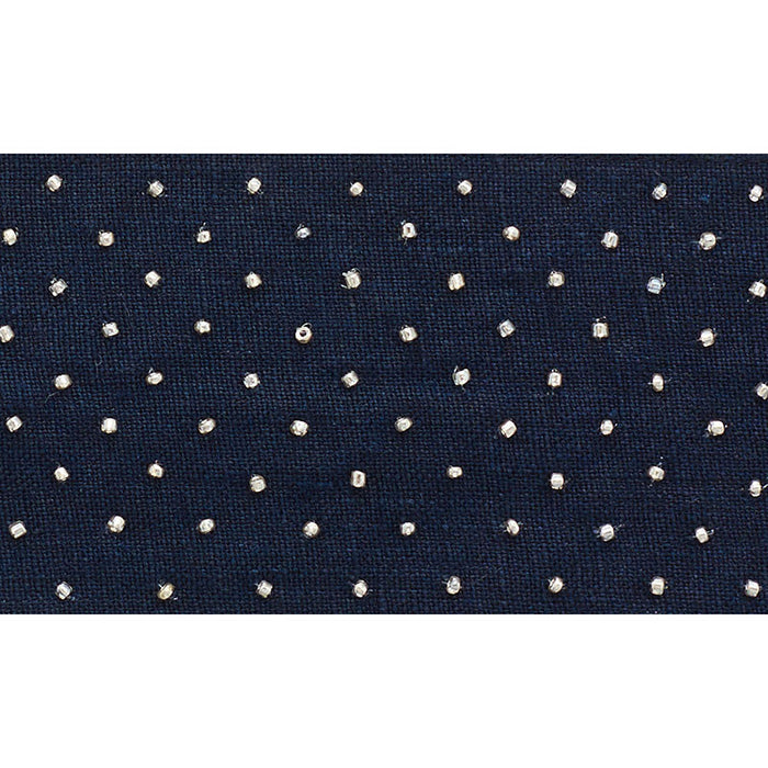 Schumacher Northern Lights Beaded Tape Navy Trim 70621