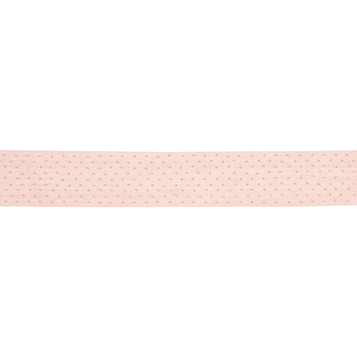 Schumacher Northern Lights Beaded Tape Blush Trim Sample 70624