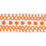 Schumacher Sunnyvale Tape Orange Trim 70632