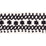 Schumacher Sunnyvale Tape Black Trim 70639