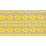 Schumacher Talitha Tape Yellow On Natural Trim Sample 70645