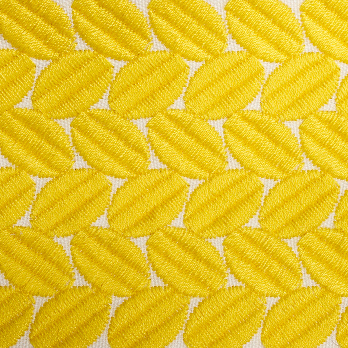 Schumacher Berkeley Tape Wide Yellow Trim Sample 70659