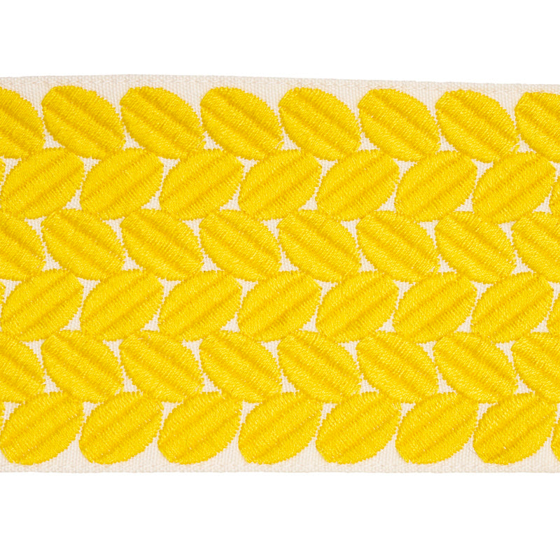 Schumacher Berkeley Tape Wide Yellow Trim 70659