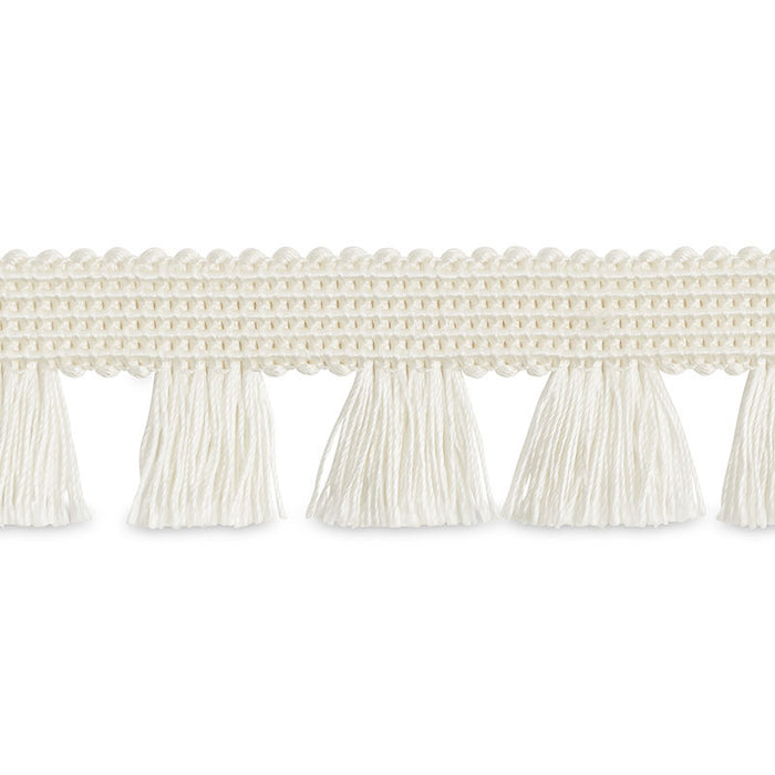 Schumacher Bell Fringe Ivory Trim Sample 70720