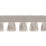 Schumacher Bell Fringe Dove Trim Sample 70721