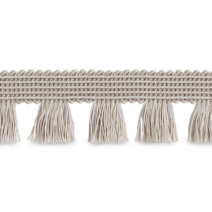 Schumacher Bell Fringe Dove Trim Sample 70721