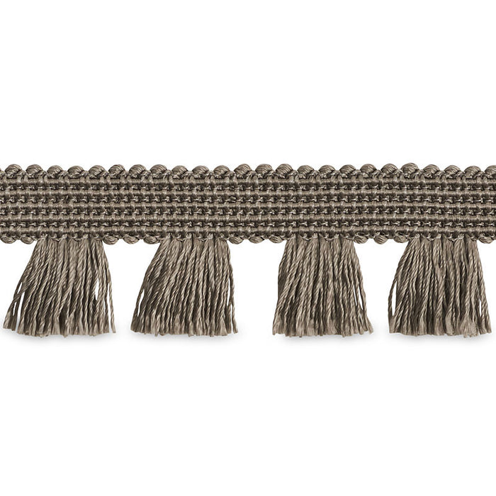 Schumacher Bell Fringe Taupe Trim Sample 70722