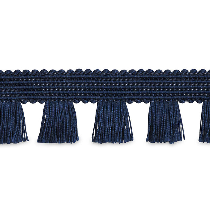 Schumacher Bell Fringe Navy Trim Sample 70724