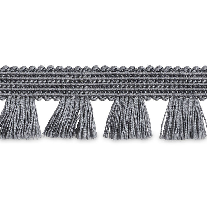 Schumacher Bell Fringe Grey Trim 70727