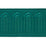 Schumacher Arches Embroidered Tape Wide Emerald Trim Sample 70779