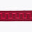 Schumacher Greek Key Embroidered Tape Burgundy Trim 70805